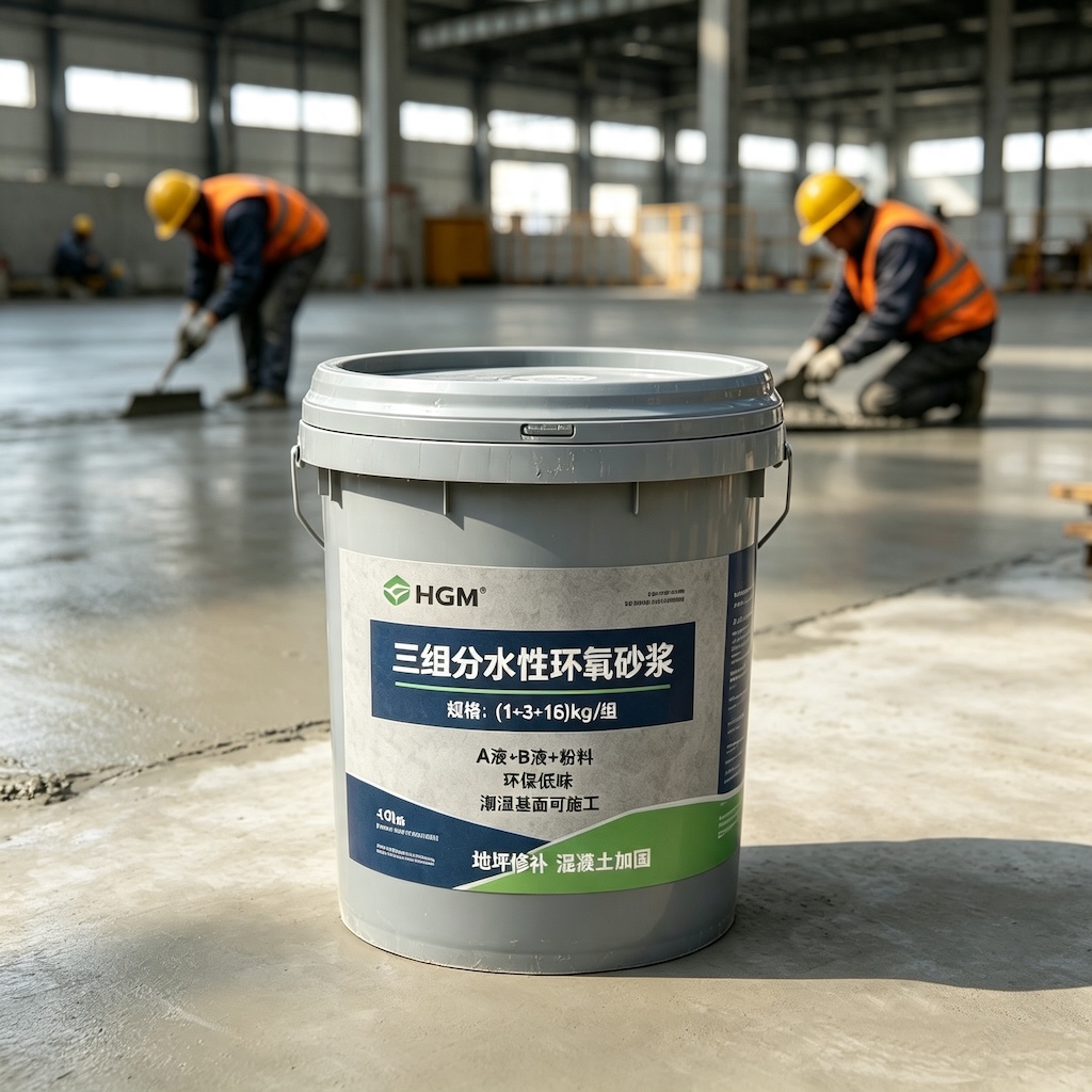 波阳三组份水性环氧砂浆